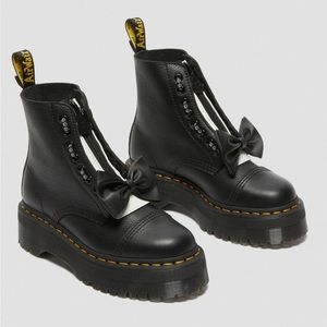 Dr. Martens x Lazy Oaf Sinclair Leather Platform Boots